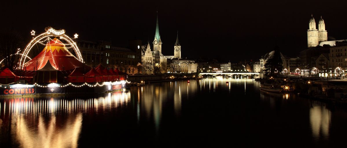 5D mark II - EF 24-105L - Tv/8 Av/11 @100 ISO - Zürich Quaibrücke