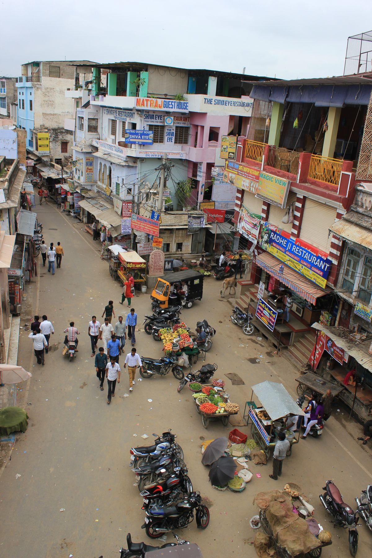 the streets of Pushkar India