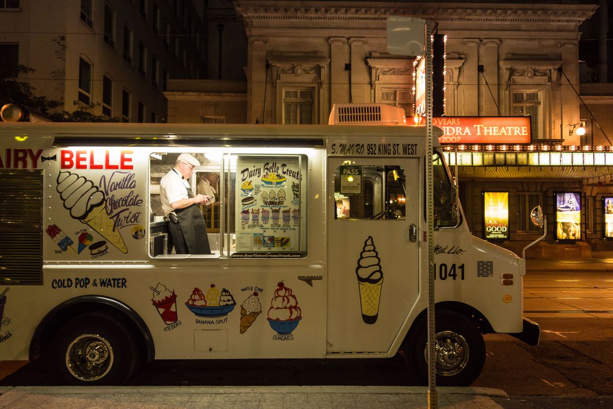 ice cream seller