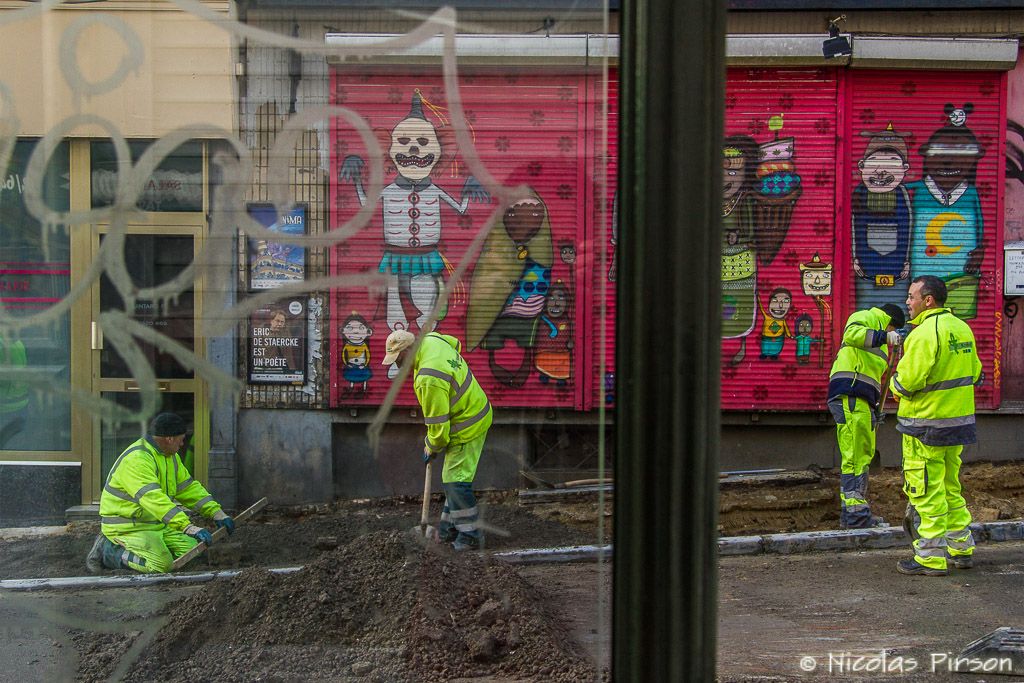 Exhumation de zombies à Ixelles