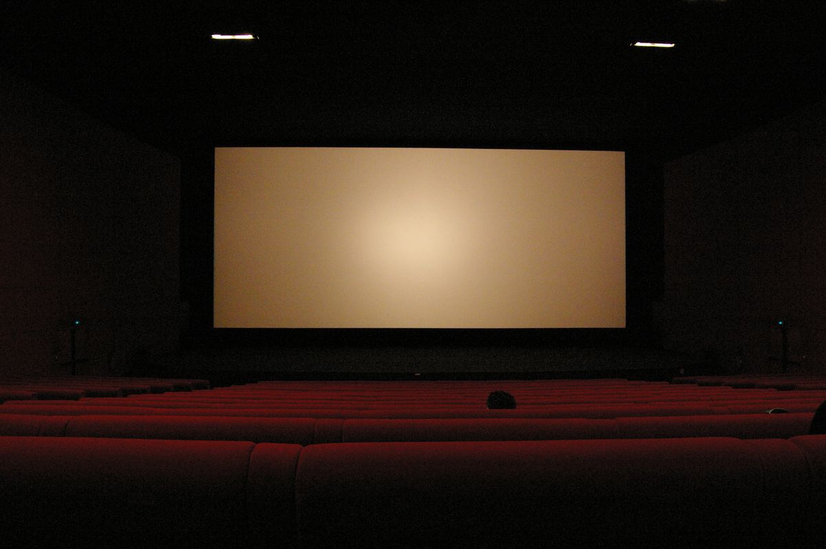 white screen