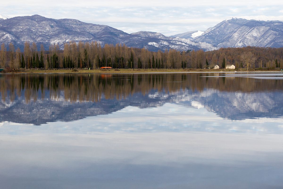 Abkhazia's salt lake