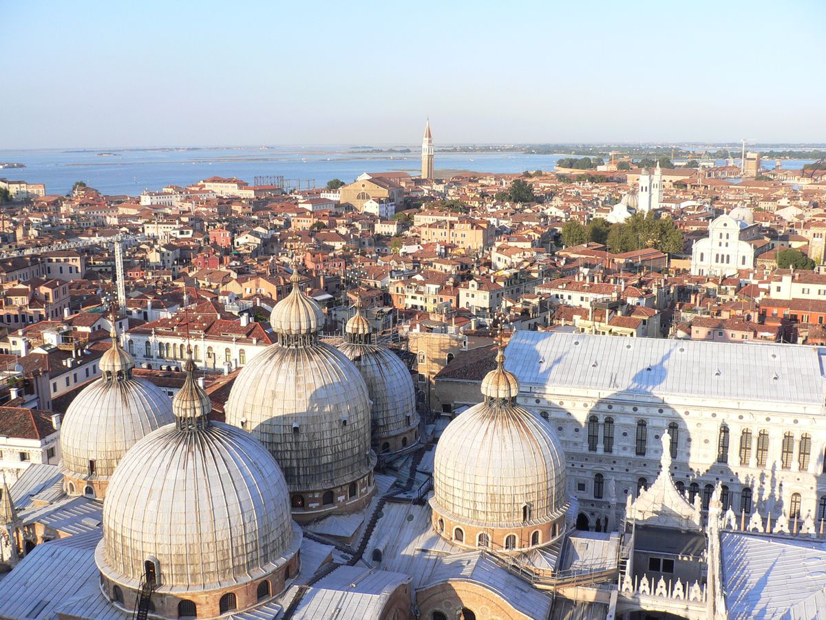 Roof tops over Venice