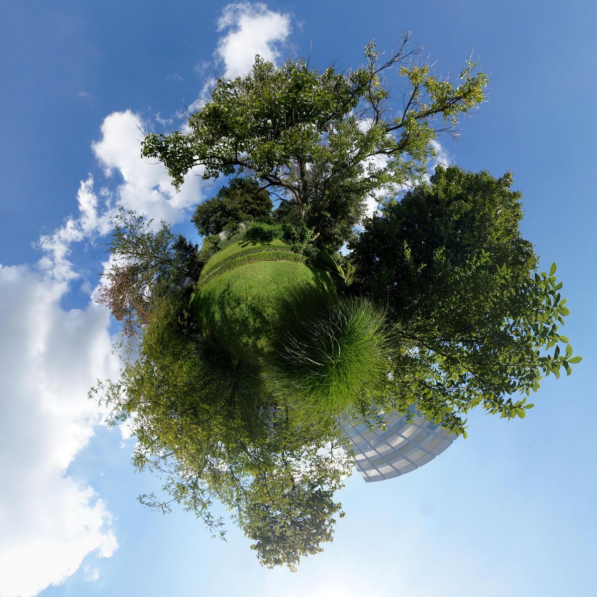 Zuerich Alter Botanischer Garten Little Planet