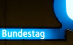 Der neue U-Bhf am Reichstag, der leider noch nicht zugänglich ist...