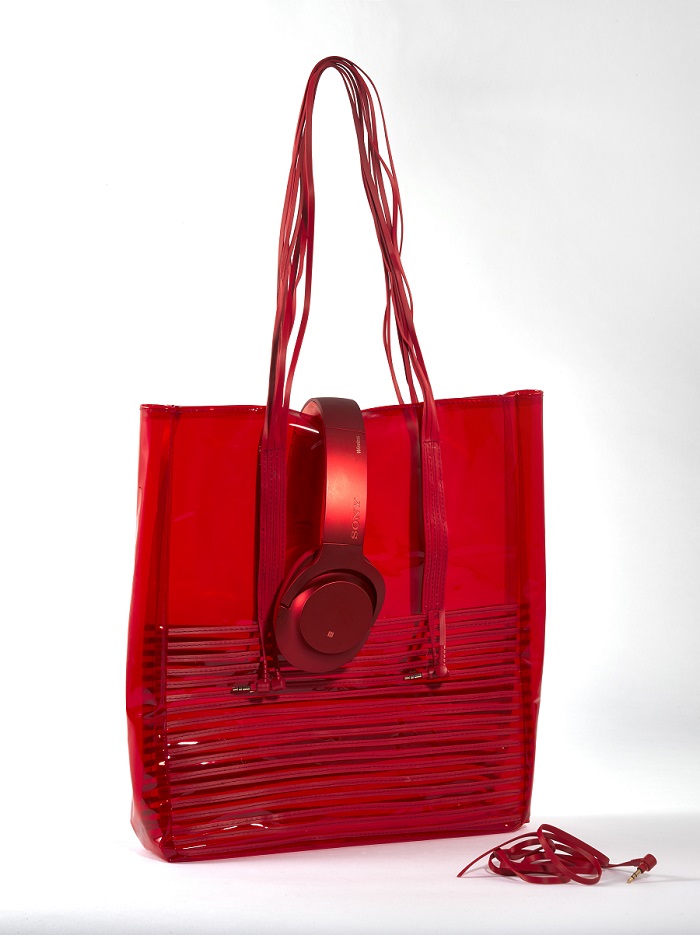 sony h.ear on red headphones with beach bag_resized.jpg