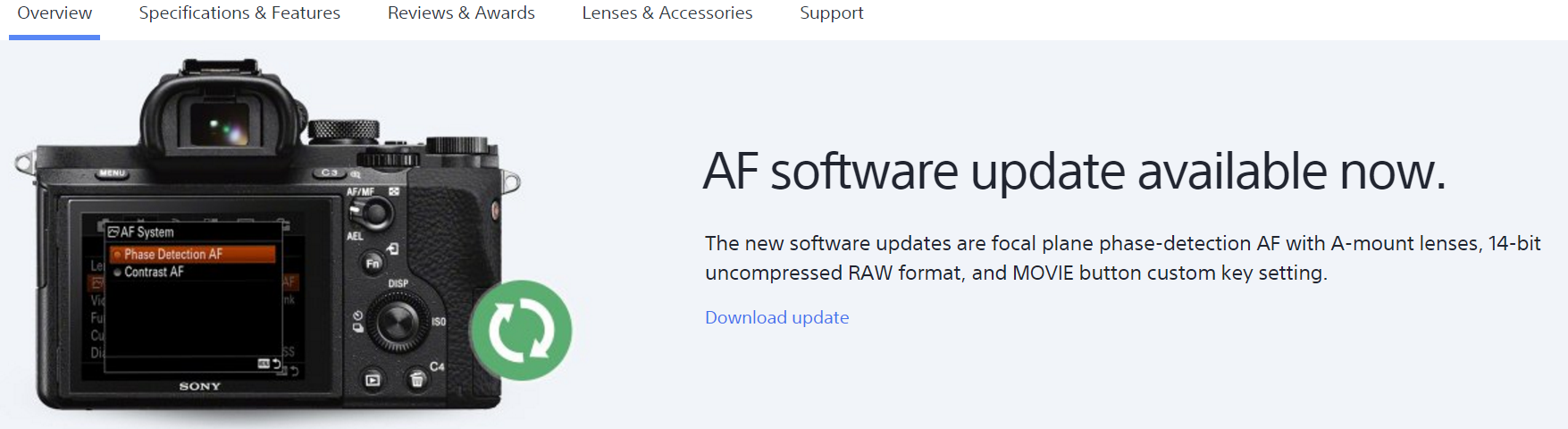 Full frame camera with 5 axis image stabilization   a7 II   Sony UK.png