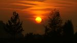 Den Sonnenuntergang habe ich auf einem ehemaligen Industriegelände aufgenommen