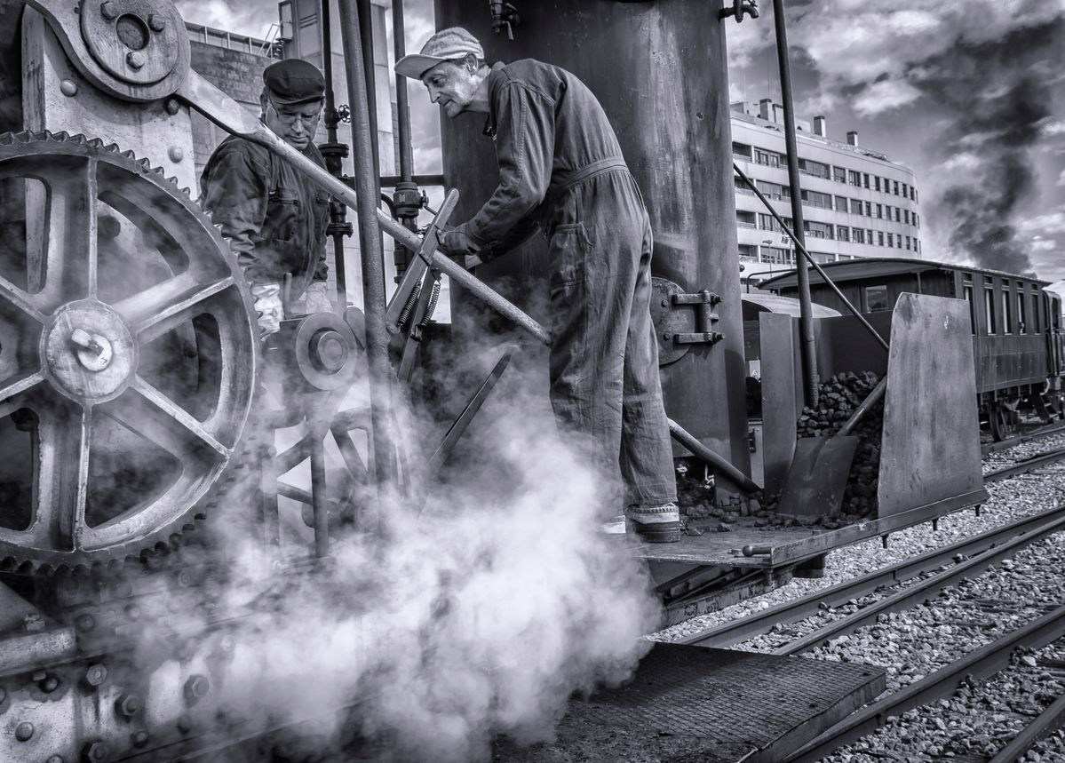 Museo del Ferrocarril jornadas abiertas de  maquinas de vapor