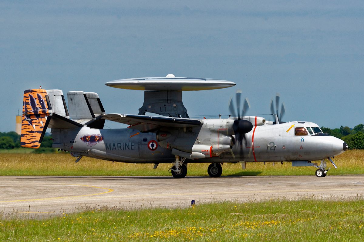 2 E-2C "Hawkeye" 4.F special c/s NTM 2017 Location : NATO Tiger Meet 2017 in Landivisiau