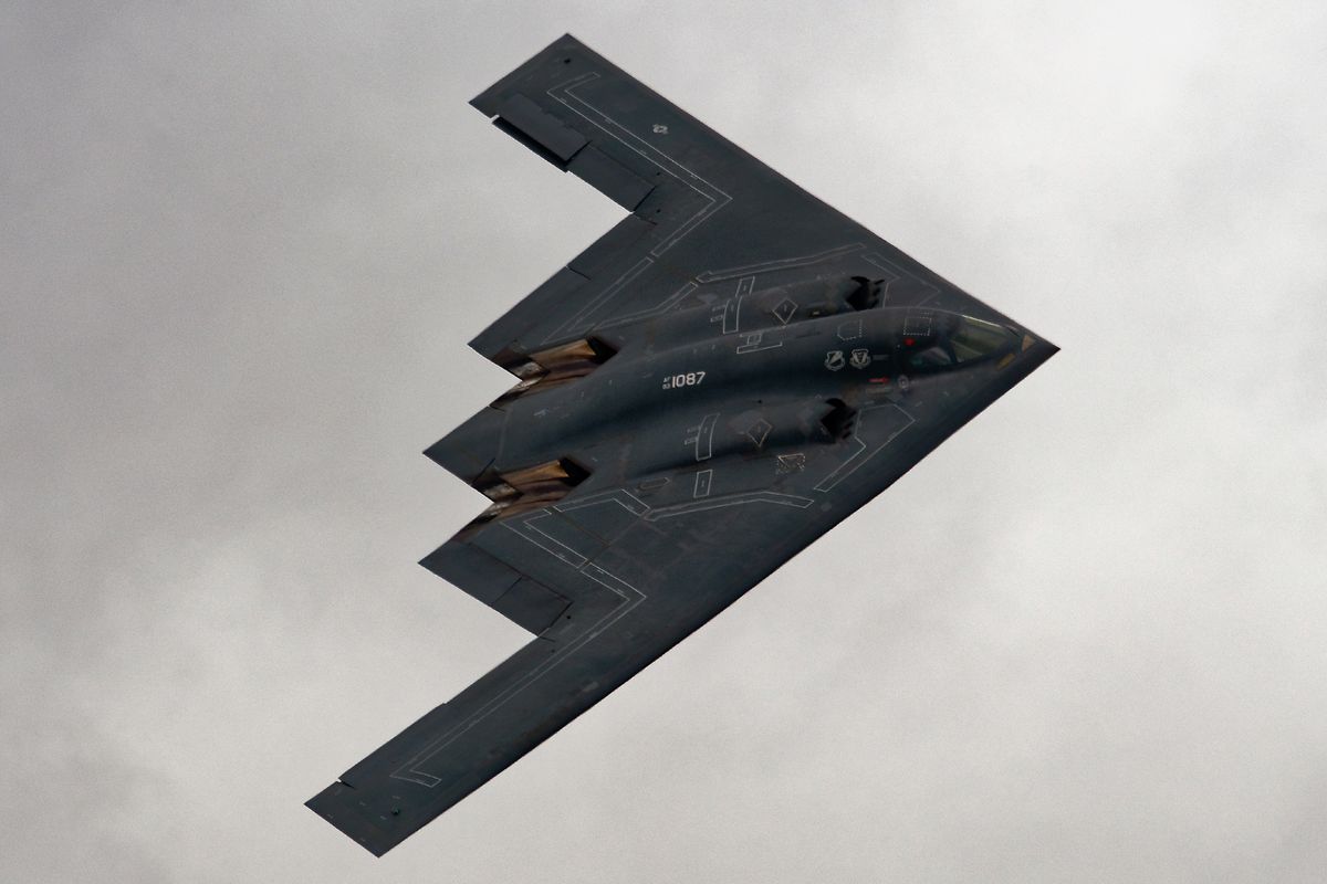 Flypast : 93-1087 / WM B-2A "Spirit" 393rd BS / 509th BW "Spirit of Pennsylvania" Location : RIAT 2017 / Fairford