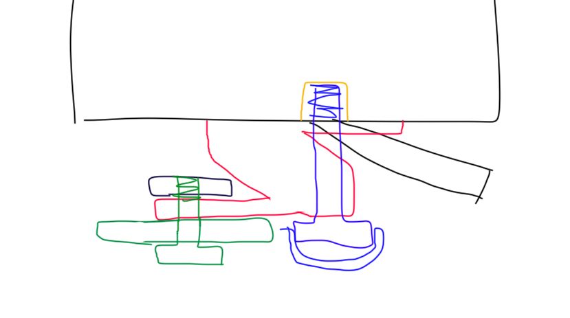 Rot ist das 3D-gedruckte Teil