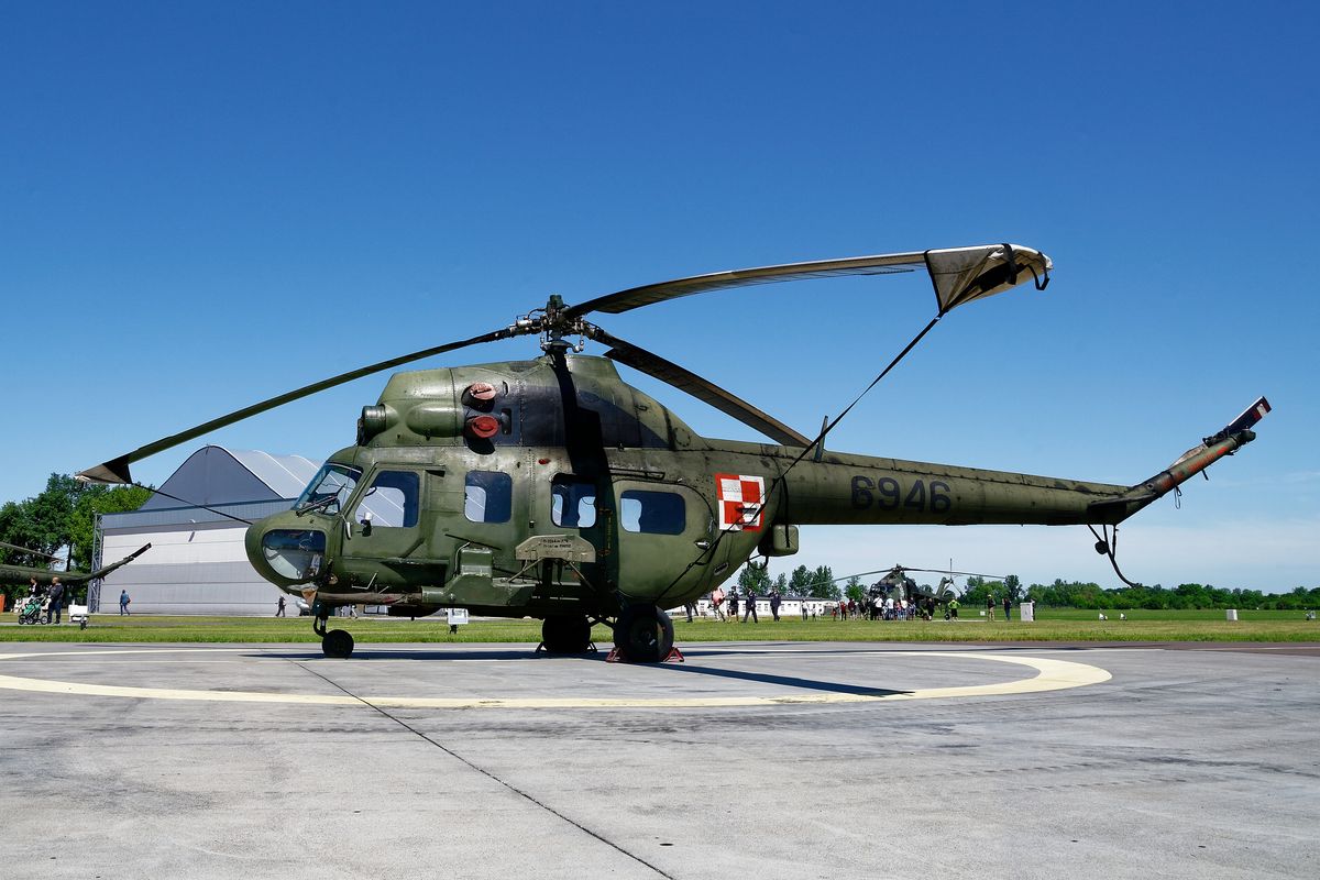 6946 Mil Mi-2URP(G) ( NATO-Codename: Hoplite ) 56.Blot / Lokation : 6. Kujawski Helicopter Picnic ( Helikopter-Picknick ) in Inowrocław-Latkowo