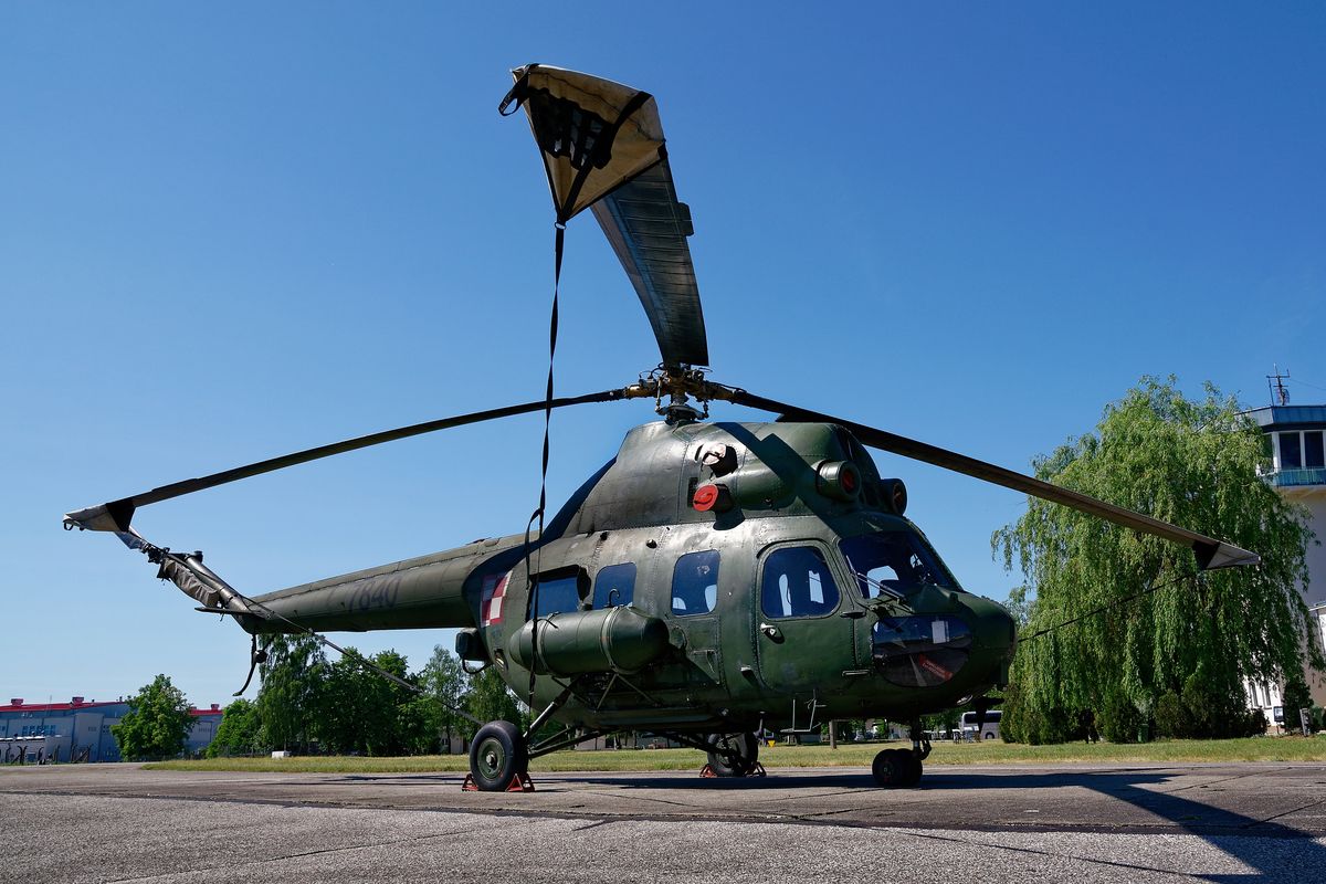 7840 Mi-2URP(G) ( NATO-Codename: Hoplite ) 56.Blot -  Lokation : 6. Kujawski Helicopter Picnic ( Helikopter-Picknick ) in Inowrocław-Latkowo