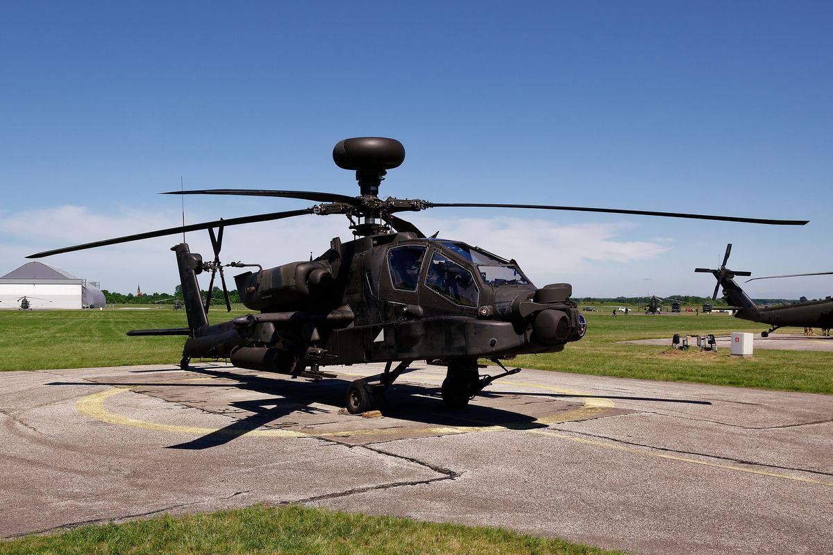 04-5467 AH-64D "Apache Longbow" 1-3rd AVN -  Lokation : 6. Kujawski Helicopter Picnic ( Helikopter-Picknick ) in Inowrocław-Latkowo