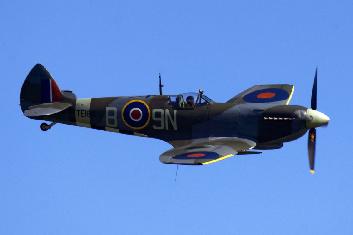 TE-184 / B-9N / 9N-B (G-MXVI) Supermarine Spitfire MK. XVI -  Lokation : Poznań - NATO Tiger Meet 2018