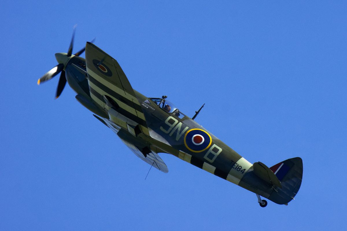 TE-184 / B-9N / 9N-B (G-MXVI) Supermarine Spitfire MK. XVI -  Lokation : Poznań - NATO Tiger Meet 2018