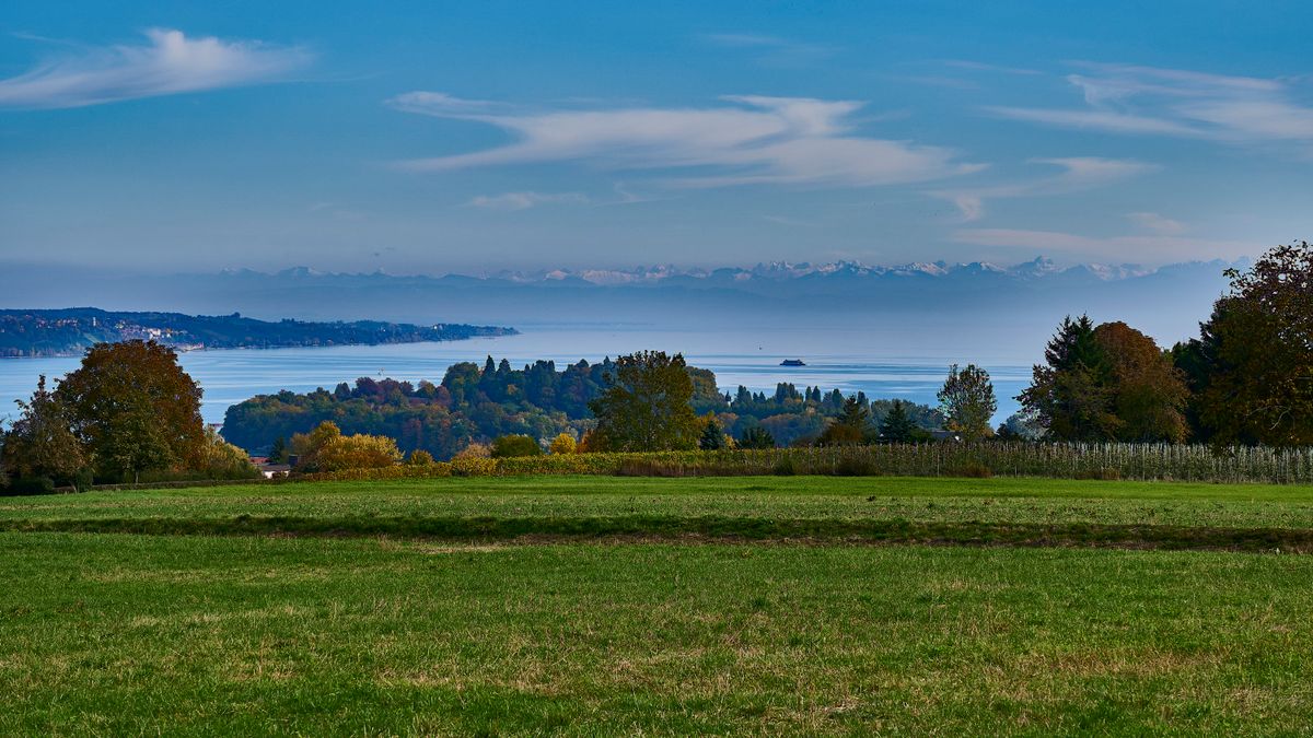 Ober See mit Österreichischen Alpen