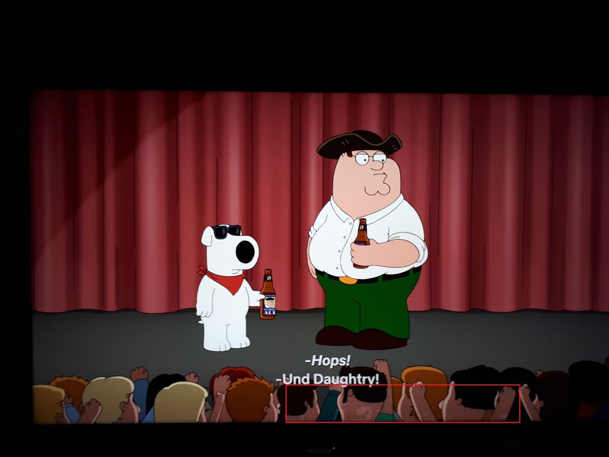 Family Guy S17E9 - 13:50 min