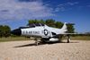 Die 57-0287 F-101F "Voodoo" mit TX ANG mks, wird auf der Dyess Air Force Base in Memorial Museum und Linear Air Park ausgestellt.