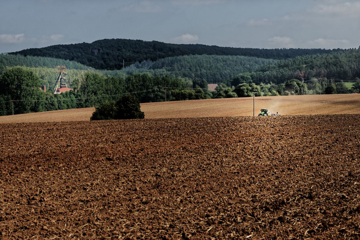 Landschaft bei Bernterode-Schacht, Thüringen