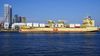 Das Container Ship DOLE CARIBBEAN in Port of San Diego