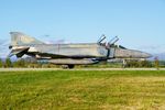 Die 01503 / F-4E (AUP) "Phantom II" / 338 MDV Taxiing zurück zu ihren Shelter. Location : exercise Iniohos 2023 / Andravida Air Base / Air Tactics Center (ATC)