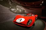 Mit dem Ferrari 330 P4 errang die Scuderia Ferrari, 1967 bei den 24 Stunden von Daytona einem legendären 1-2-3-Sieg. Location: Ferrari Museum in Maranello