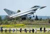 Arrival von der, 313 Typhoon F2  3 Sqn Location : Spotter Day (10.04.2024) zu exercise Iniohos 2024 in Andravida