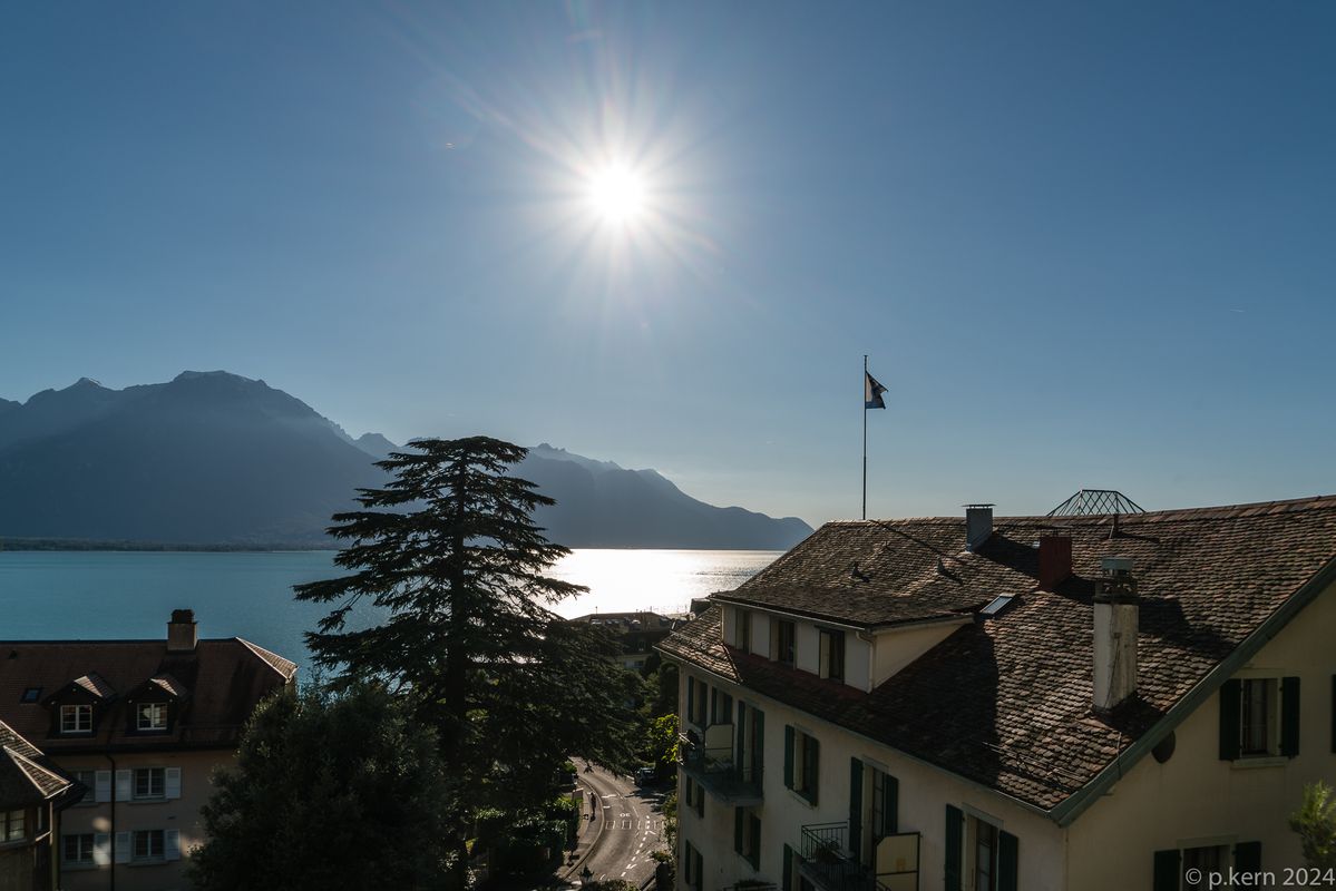 Kitschige Grüsse vom Genfersee, Veytaux bei Montreux