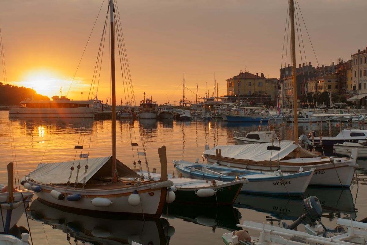 Rovinj, diesmal mit Weißabgleich auf den Schatten