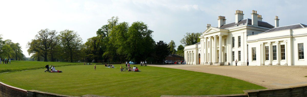 Photo taken on an NEX 5, this photo shows Hylands House in it's usually serene setting.  It's hard to believe that this is where the V Festival takes place.